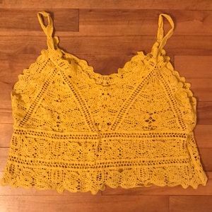 Crochet tank top